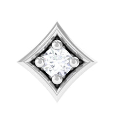 Classic Diamond Solitaire Nose Pin for Women