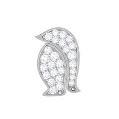 Cute Diamond Penguin Earring for Cartilage Piercing