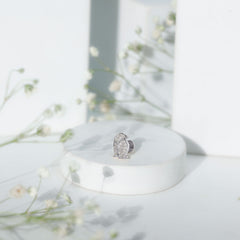 Cute Diamond Penguin Earring for Cartilage Piercing