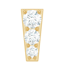 Minimal Diamond Unique Earring for Tragus Piercing