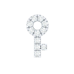 Diamond Key Shape Tragus Earring