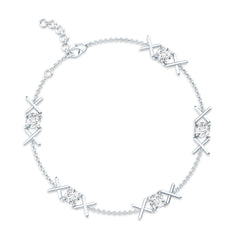 Certified Lab Grown Diamond Bridal Bracelet
