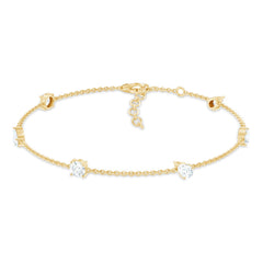 Certified Lab Grown Diamond Stackable Chain Bracelet