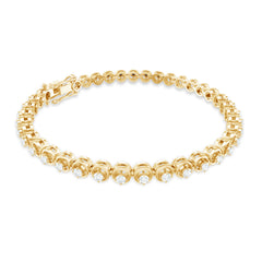 Certified Lab Grown Classic Round Diamond Bridal Tennis Bracelet
