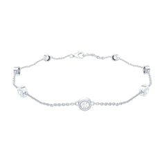Lab Grown Diamond Chain Bracelet for Women