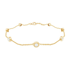 Lab Grown Diamond Chain Bracelet for Women