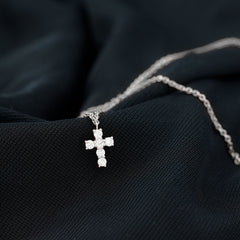 Certified Lab Grown Diamond Cross Bracelet