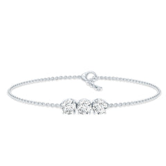 Certified 5 MM Lab Grown Diamond Bracelet for Women