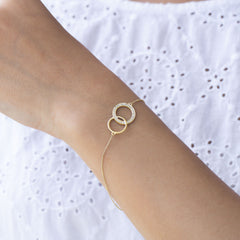 Diamond Eternity Chain Bracelet For Women