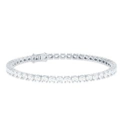 East West Oval Lab Grown Diamond Tennis Bracelet