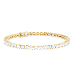 East West Oval Lab Grown Diamond Tennis Bracelet