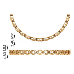 Bezel Set London Blue Topaz Tennis Bracelet for Women