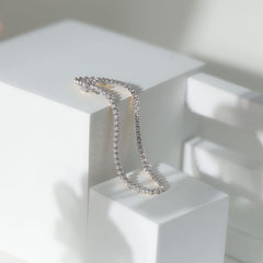 3.50 CT Moissanite Wedding Tennis Bracelet For Bride