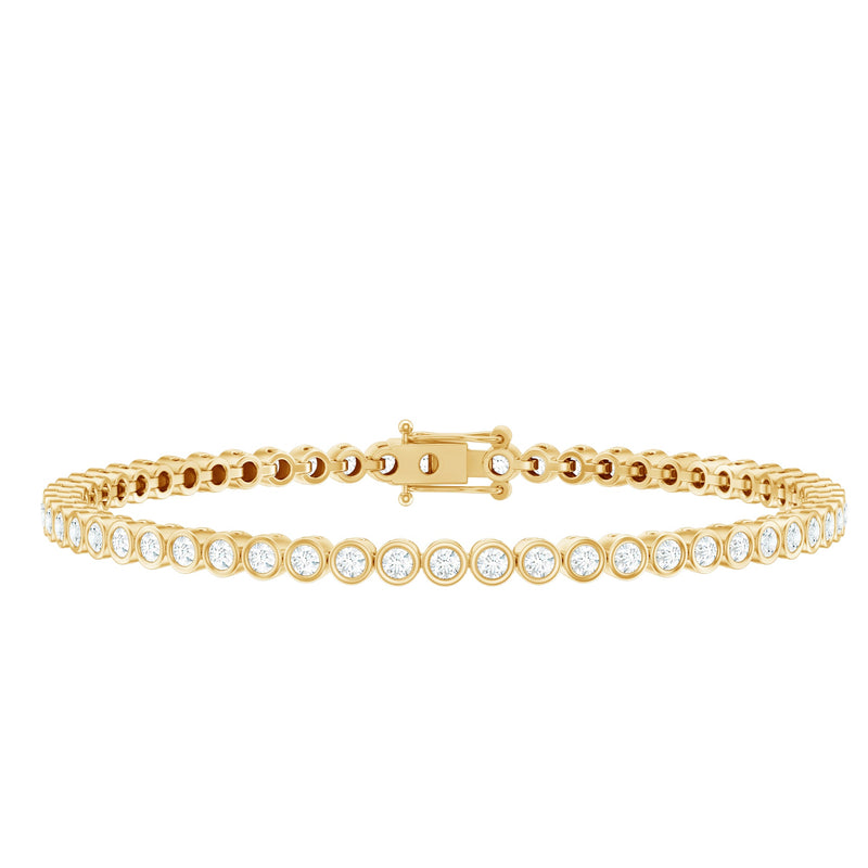 3.50 CT Moissanite Wedding Tennis Bracelet For Bride
