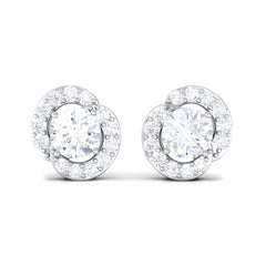 Certified Real Diamond Stud Earrings for Everyday