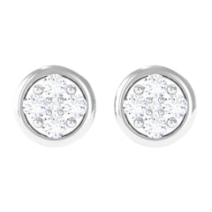 Genuine Diamond Studs with Screw Back