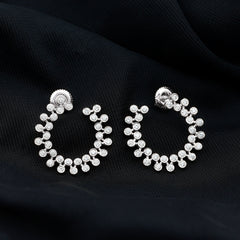 Certified Lab Created Diamond Statement Stud Earrings