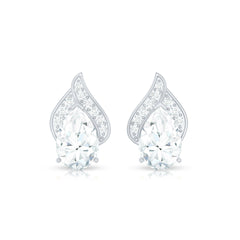 Classic 1.5 Carat Moissanite Stud Earrings with Screw Back