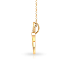 Certified Diamond Infinity Heart Necklace For Her
