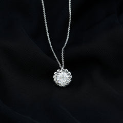 2 Carat Lab Grown Diamond Solitaire Necklace For Women