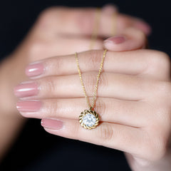 2 Carat Lab Grown Diamond Solitaire Necklace For Women