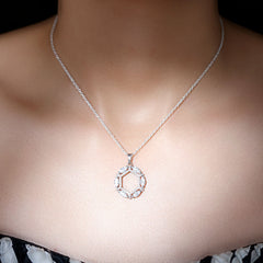 Vintage Style Lab Grown Diamond Wedding Designer Pendant