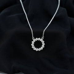 Lab Grown Diamond Designer Eternity Necklace