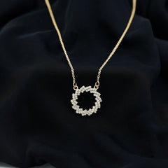 Lab Grown Diamond Designer Eternity Necklace