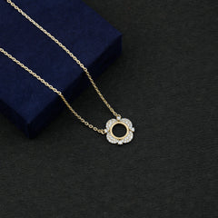 Certified Lab Grown Diamond Nature Inspired Necklace