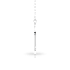 Vintage Style Diamond Key Necklace For Women