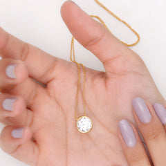 Bezel Set 3 Carat Moissanite Solitaire Necklace
