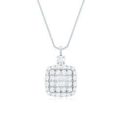 Certified Brilliant Cut Diamond Pendant Necklace