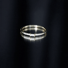 Moissanite Minimalist Stackable Promise Ring