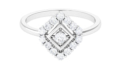 Contemporary Diamond Promise Ring with Certificate