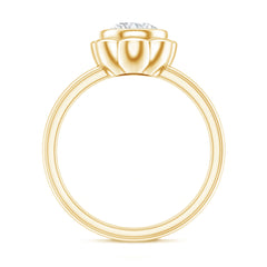 1.25 Carat Round Lab Grown Diamond Solitaire Engagement Ring