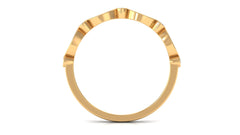 Certified Natural Diamond Half Eternity Ring for Anniversary
