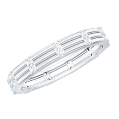 Simple Diamond Stackable Band Ring in Pave Setting