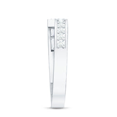 Natural Diamond Anniversary Band Ring with Certificate