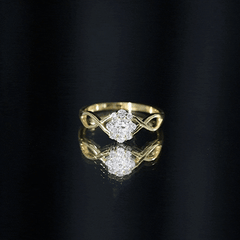 Certified Diamond Infinity Promise Ring