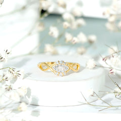 Certified Diamond Infinity Promise Ring