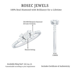 Certified Real Diamond Promise Ring