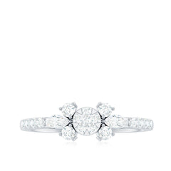 Certified Real Diamond Promise Ring