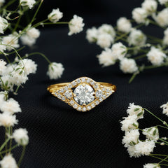 Certified 6 MM Lab Grown Diamond Classic Engagement Ring