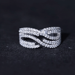 Certified Lab Grown Diamond Wide Wedding Band