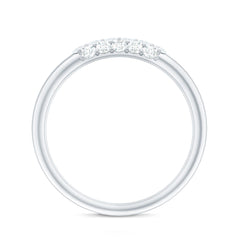 Certified Lab Grown Diamond Anniversary Ring