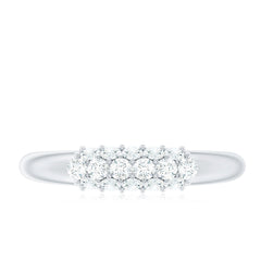 Certified Lab Grown Diamond Anniversary Ring