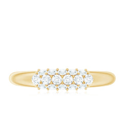 Certified Lab Grown Diamond Anniversary Ring