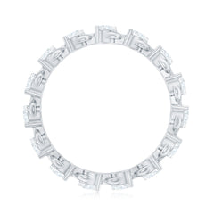 Certified Lab Grown Diamond Eternity Wedding Band