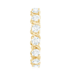 Certified Lab Grown Diamond Eternity Wedding Band