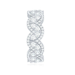 Certified Lab Diamond Vintage Inspired Wedding Ring